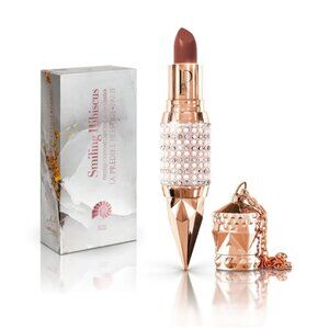 Predire Prestige Diamond Smiling Hibiscus Light Red Matte Lipstick